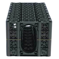 Caisson d'infiltration avec trou d'inspection 188 L