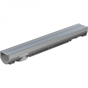 Caniveau de drainage des eaux pluviales BG-FILCOTEN® self LN 100 mm (largeur nominale)