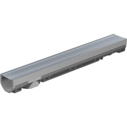 Caniveau de drainage des eaux pluviales BG-FILCOTEN® self LN 100 mm (largeur nominale)