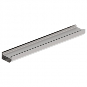 Caniveau design intégrable au revêtement de sol, en inox BG-FLEX stone LC150
