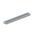 Caniveau extérieur de drainage des eaux de pluies BG-FILCOTEN light mini LN 100