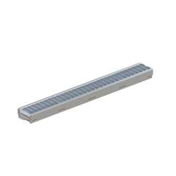 Caniveau extérieur de drainage des eaux de pluies BG-FILCOTEN light mini LN 100