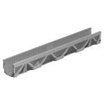 Caniveaux de drainage, eaux de pluies BG-FILCOTEN® Light DN 100 mm