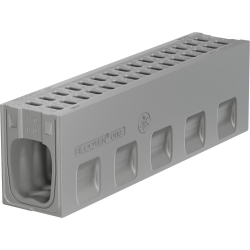 Caniveau de drainage des eaux monobloc, F900 (90t) BG-FILCOTEN one, DN 150 et 200 mm