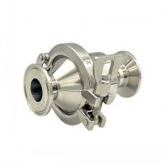 Clapet anti-retour clamp aseptique en inox | Étanchéité