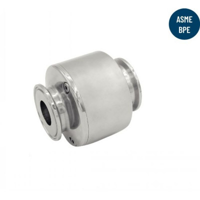 Clapet anti-retour clamp hygiénique - Solutions inox et étanchéité