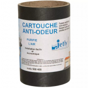 Cartouche anti odeur pour ventilation de fosses ou stations