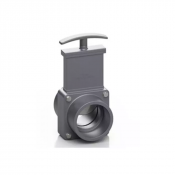 Vanne d'isolement à guillotine à coller 110