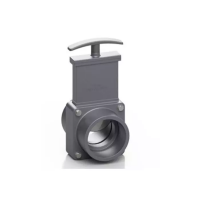 Vanne d'isolement à guillotine à coller 110