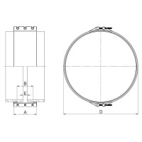 Raccord universel de réparation inox NEO+ PN10 - PLASSON Raccord universel de réparation inox NEO+ PN10 - PLASSON