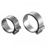 Collier à 1 oreille INOX 304 avec bague INOX 301