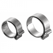 Collier à 1 oreille INOX 304 avec bague INOX 301