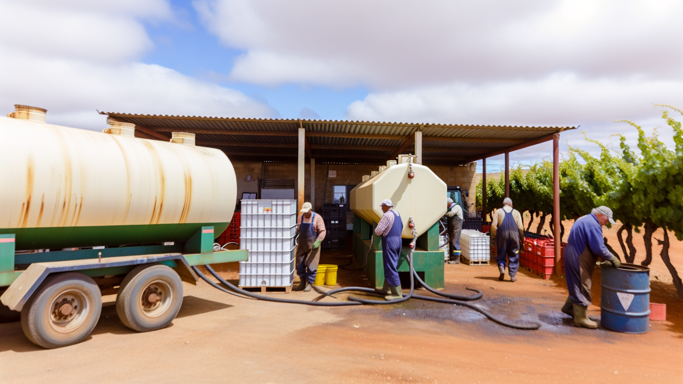Entretien et inspection d'une cuve à gasoil professionnelle