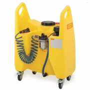 Caddy d'arrosage 450 L sur roues tout équipé avec pompe AQUA 130