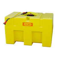 Cuve d'arrosage 125 L économique équipée d'une pompe