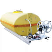 Cuve PFV 1000 L ovale électrique équipée sur plateau