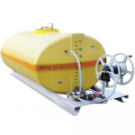 Cuve PFV 1500 L ovale électrique équipée sur plateau