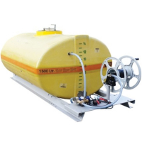 Cuve PFV 3000 L ovale électrique équipée sur plateau