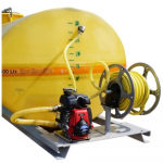 Cuve thermique équipée sur plateau 4000 L PFV ovale