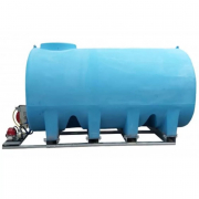 Groupe d'arrosage 8000 L avec système de pompage 680 L/min