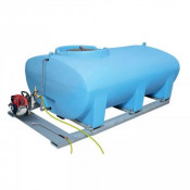 Groupe d'arrosage premium en PEHD 2500 L équipée sur chassis DURAPLAS