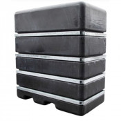 Cuve à eau 4000 L rectangulaire extrêmement résistante