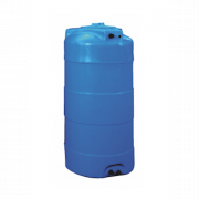 Cuve de stockage d'eau verticale de 1000  L
