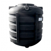 Cuve à eau de pluie 1500 L ronde économique
