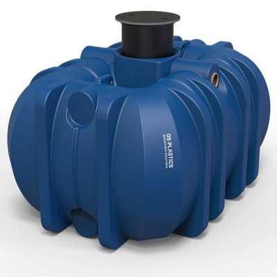 Cuve à eau de pluie à enterrer 10 000 L plate