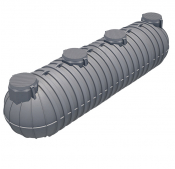 Cuve à eau de pluie enterrée sans équipement 25000 litres