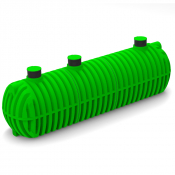 Cuve à eau enterrée nue ou pré-équipée d'un filtre 45000 litres