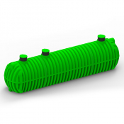 Cuve à eau enterrée nue ou pré-équipée d'un filtre 55000 litres