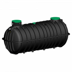 Cuve à enterrer de récupération d'eau de pluie de 10000 L