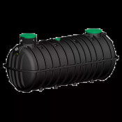 Cuve à enterrer de récupération d'eau de pluie de 12000 L