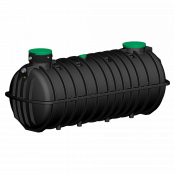 Cuve de récupération d'eau de pluie équipée - 10000 L