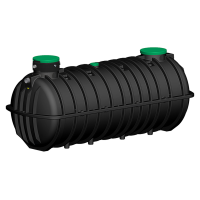 Cuve de récupération d'eau de pluie équipée - 10000 L Cuve de récupération d'eau de pluie équipée - 10000 L