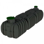 Cuve de récupération d'eau de pluie gros volumes - 15000L