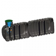 Cuve de stockage d'eau de pluie équipée 10000 L Cuve de stockage d'eau de pluie équipée 10000 L