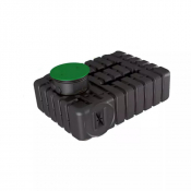 Cuve de stockage d'eau de pluie extra-plate - 5000 L