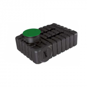 Cuve de stockage d'eau de pluie extra-plate - 5000 L