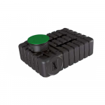 Cuve de stockage d'eau de pluie extra-plate - 7500 L