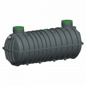 Cuve enterrée d'eau de pluie nue 20000 L