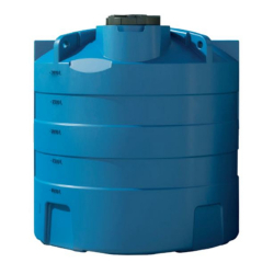Citerne de stockage d'eau verticale avec ou sans équipements 3000 L