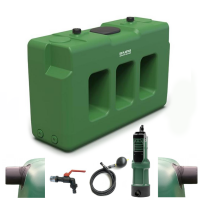 Cuve à eau 3000 litres avec système de pompe pour le jardin