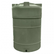 Cuve à eau de pluie 2000 L pré-équipée ronde