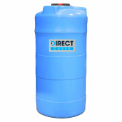 Cuve à eau de pluie verticale nue de 1500 L