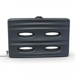 Cuve de stockage d'eau anthracite, hors sol - 850 L