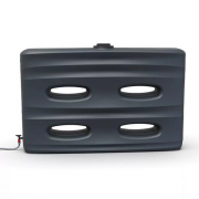 Cuve de stockage d'eau anthracite, hors sol - 850 L