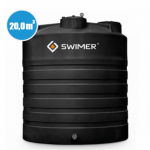 Cuve de stockage d'eaux de pluie de 20000 Litres