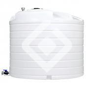Cuves PE stockage d'eaux de pluie de 7500 Litres
